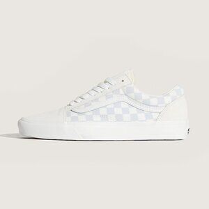 Vans Old Skool Checkerboard Shoe Grey New With Box